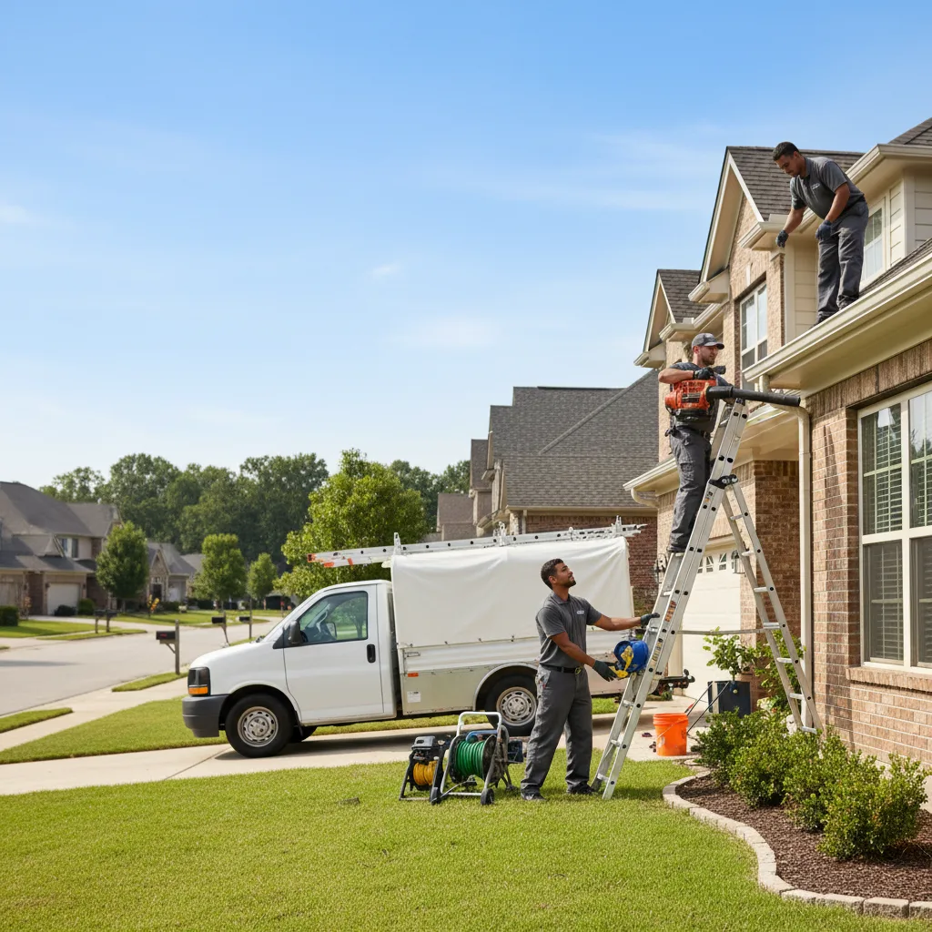 Home Gutter Service in New Burnside, IL near me
